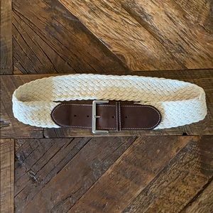 Gap braided belt